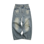 Grey-Blue Denim Jeans