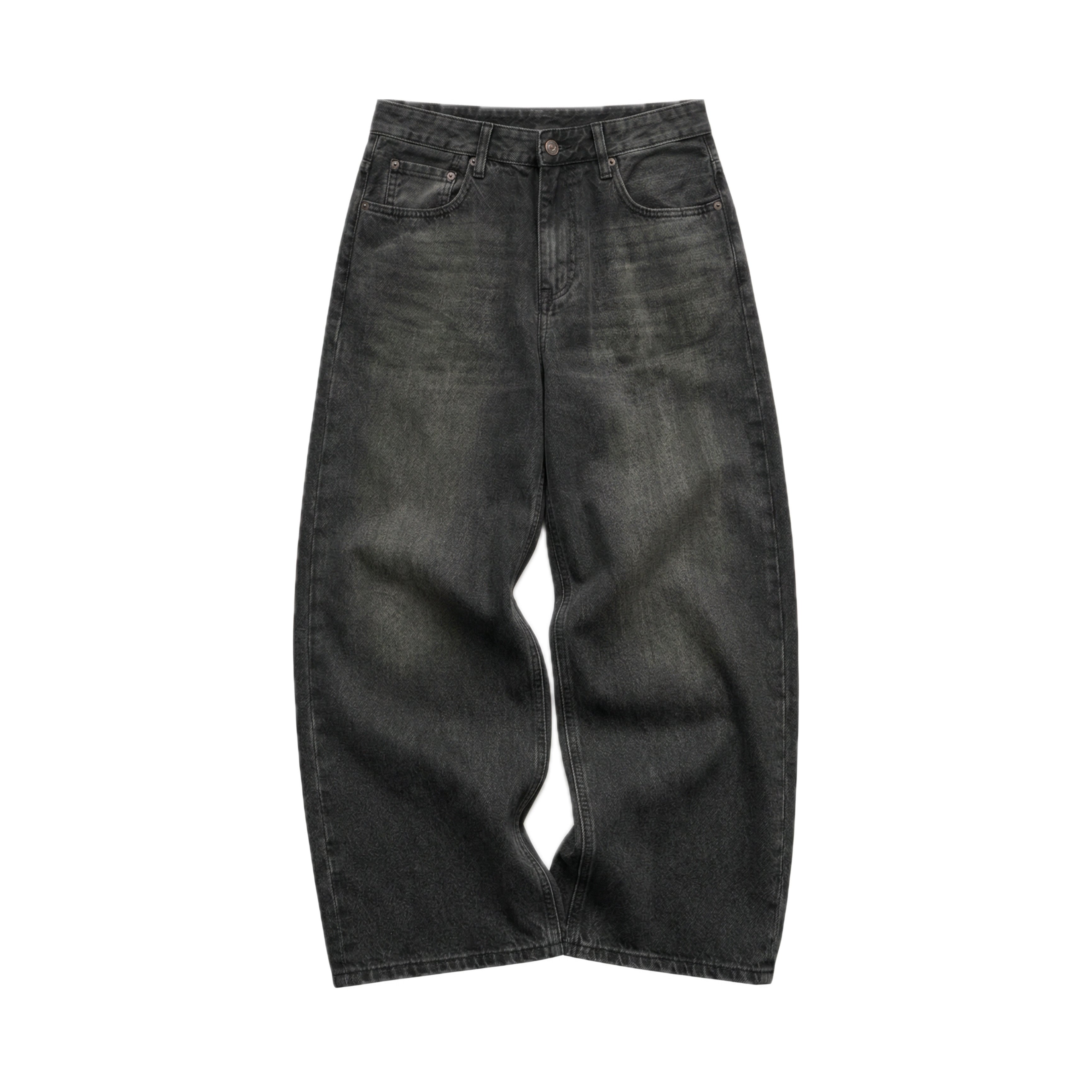 Black Heavyweight Denim Jeans