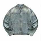 Grey-Blue Denim Jacket