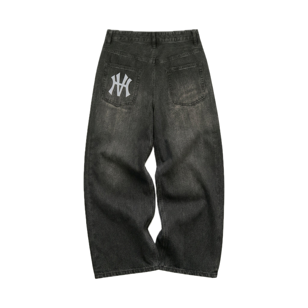 Black Heavyweight Denim Jeans