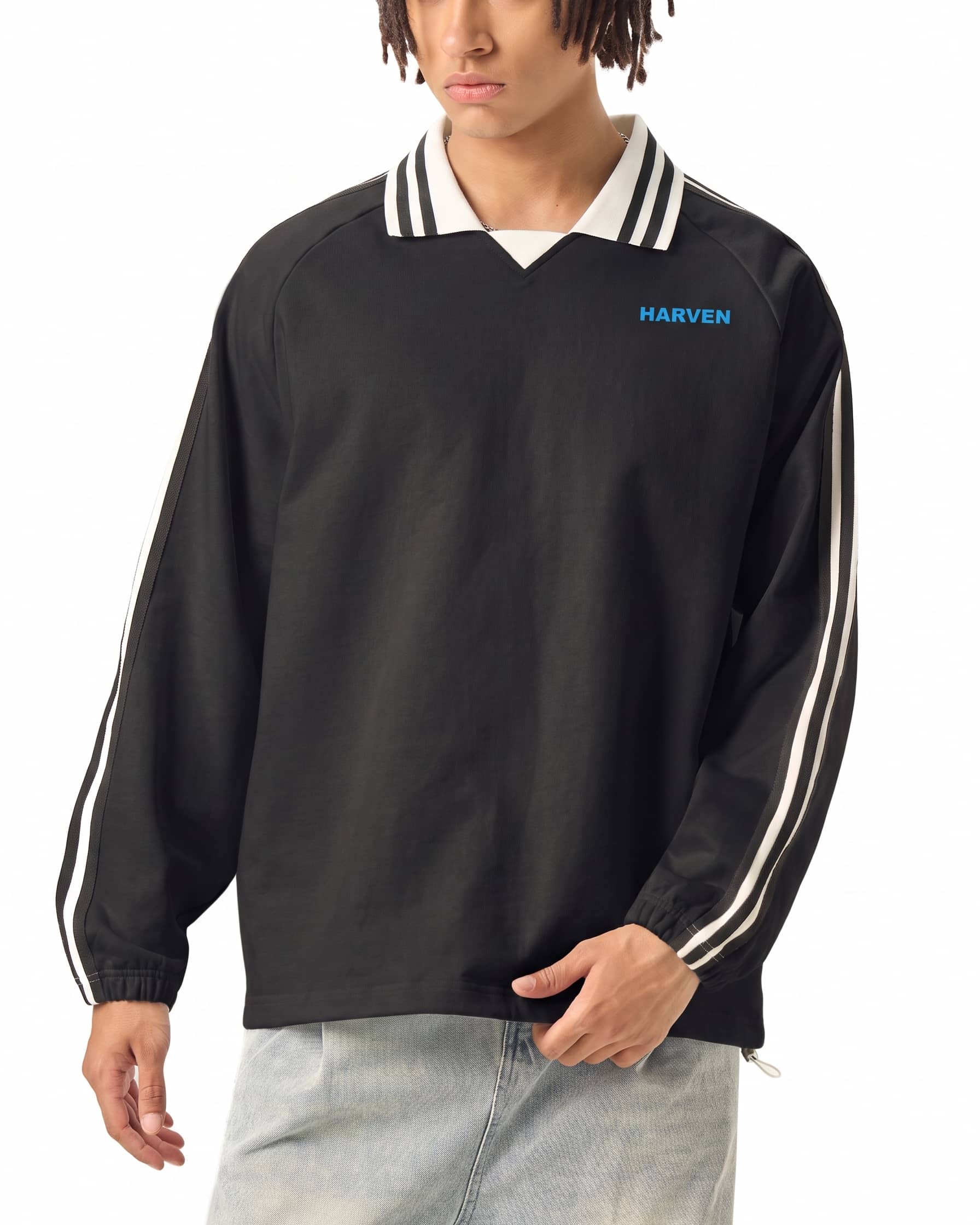 Lapel Sweatshirt