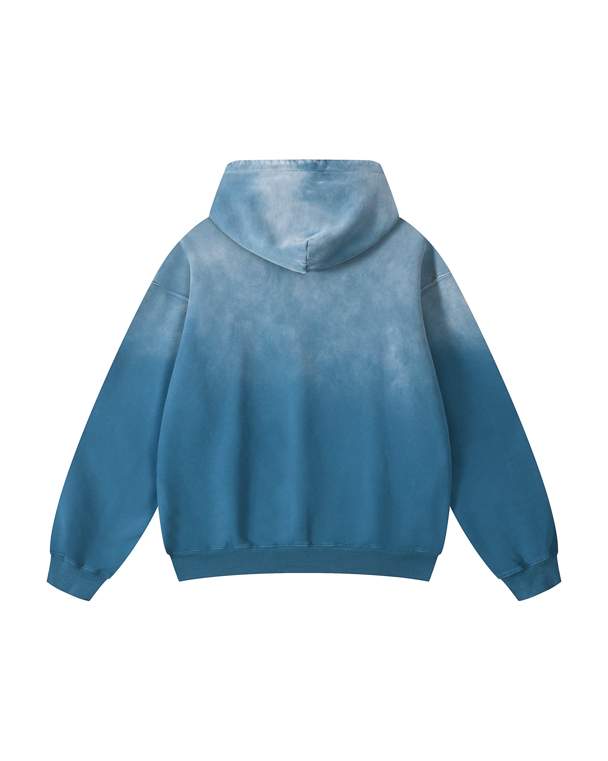 Sudadera con capucha descolorida