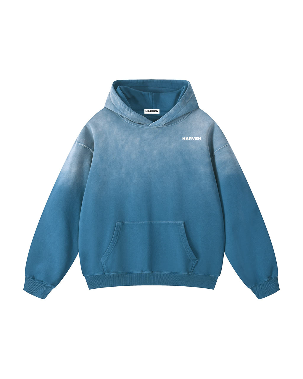 Sudadera con capucha descolorida