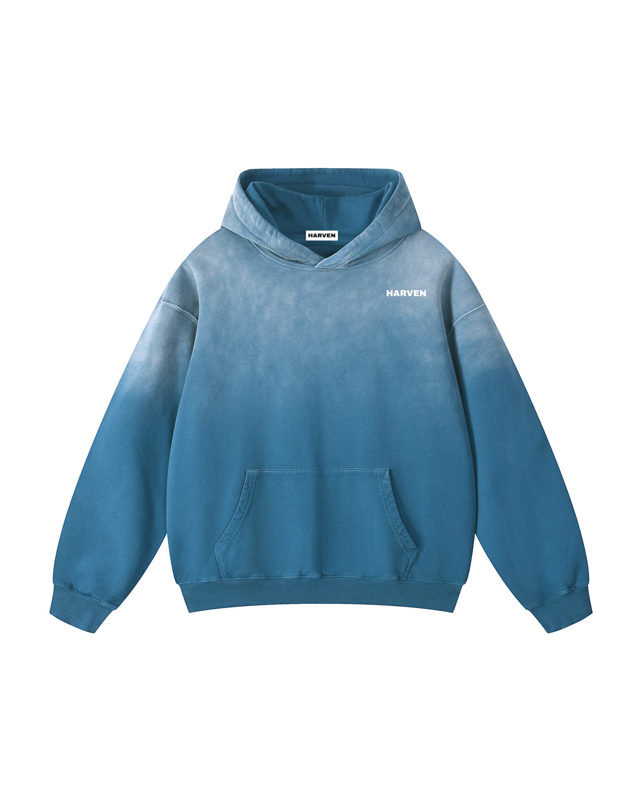 Sudadera con capucha descolorida
