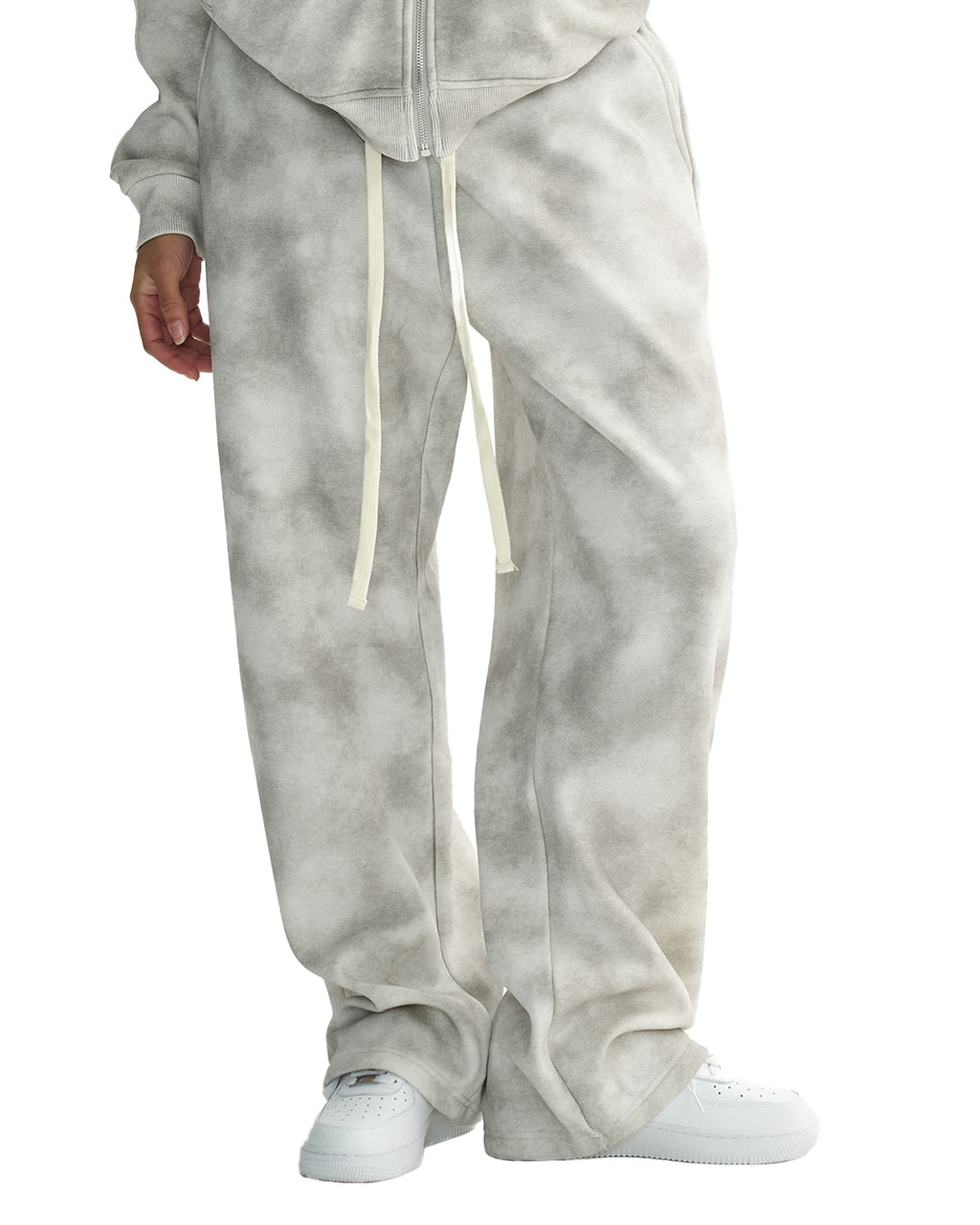 Ashfarbener Jogginghose