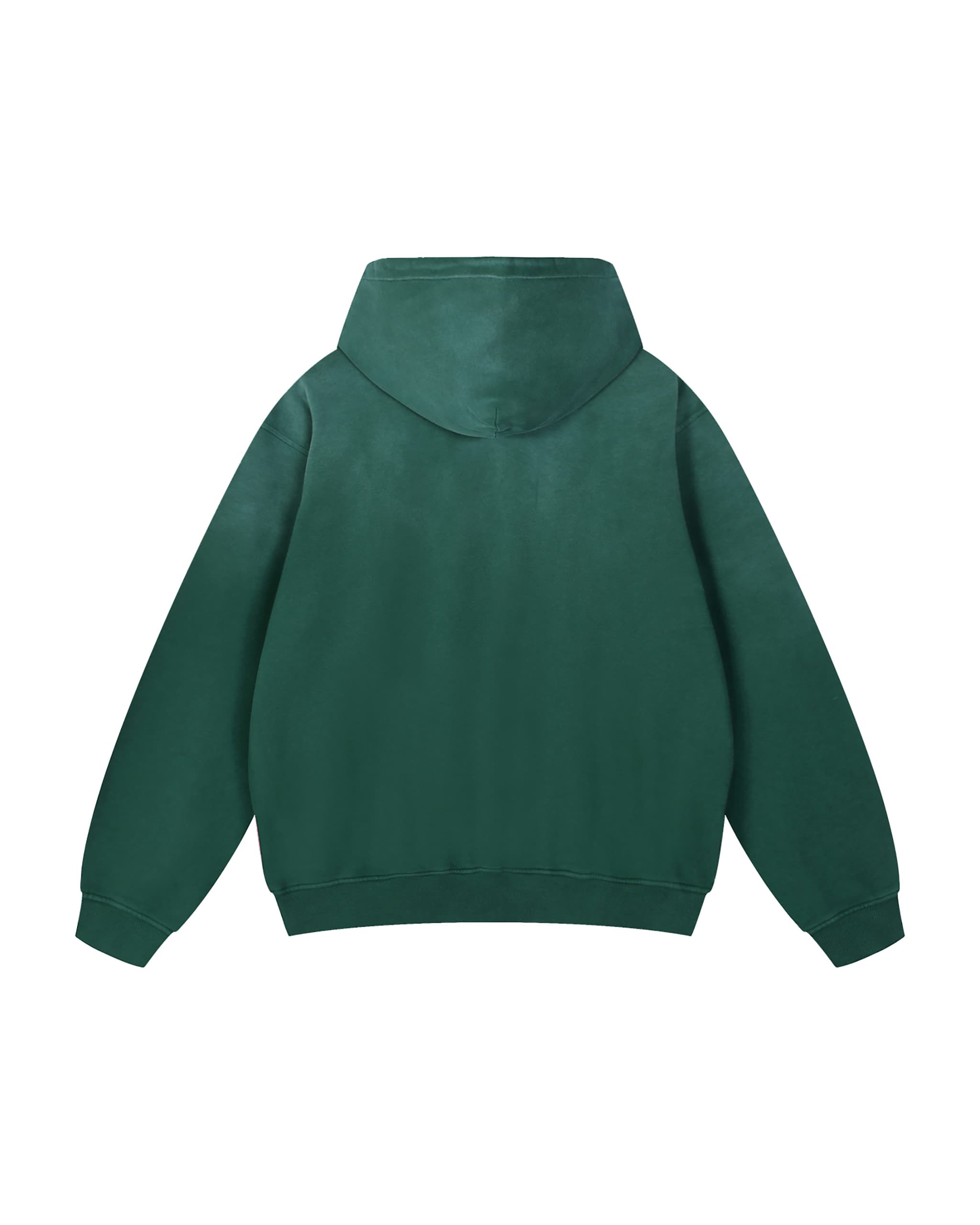 Sudadera con capucha descolorida