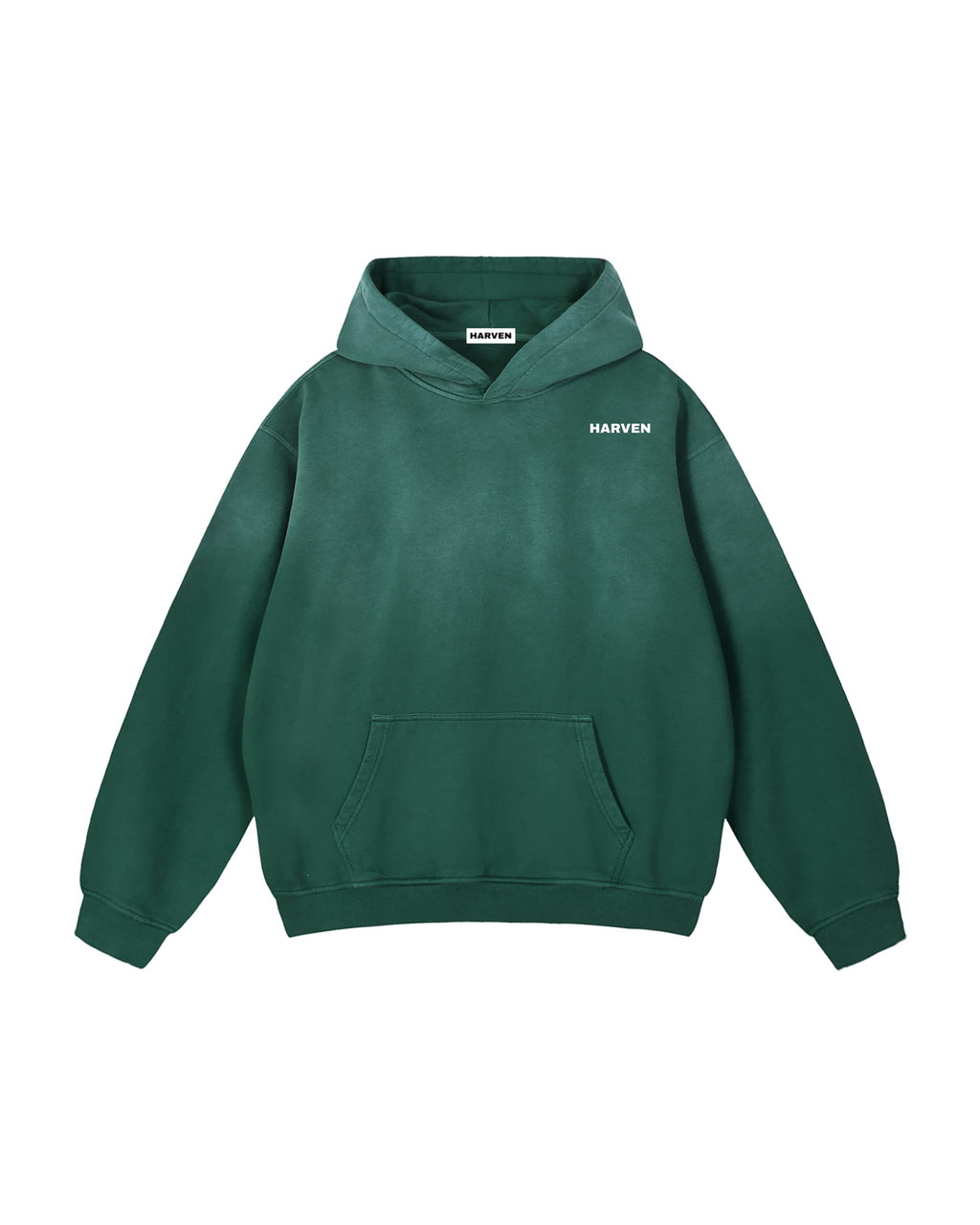 Sudadera con capucha descolorida