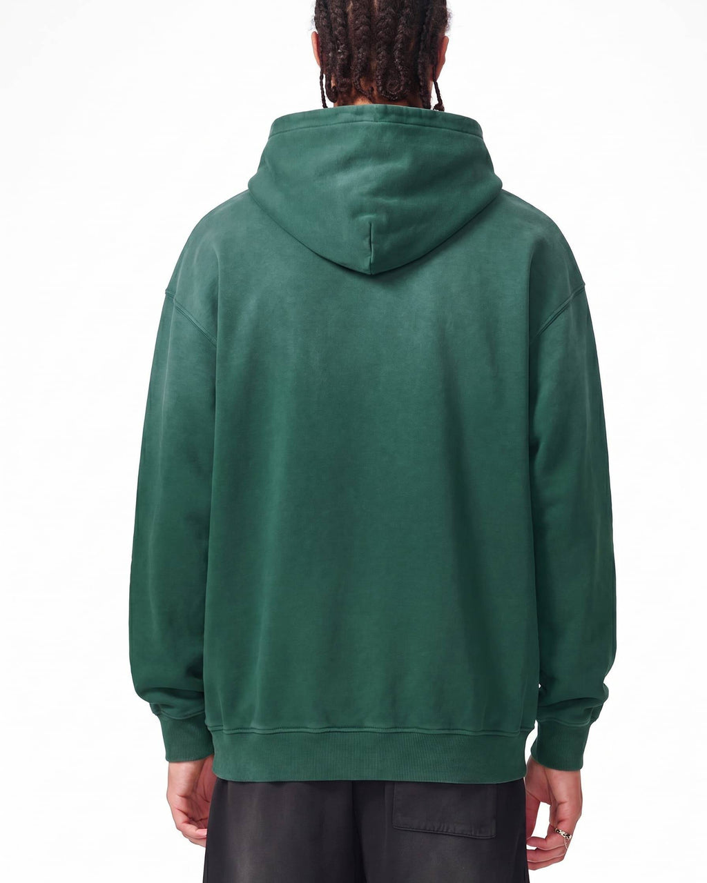 Sudadera con capucha descolorida