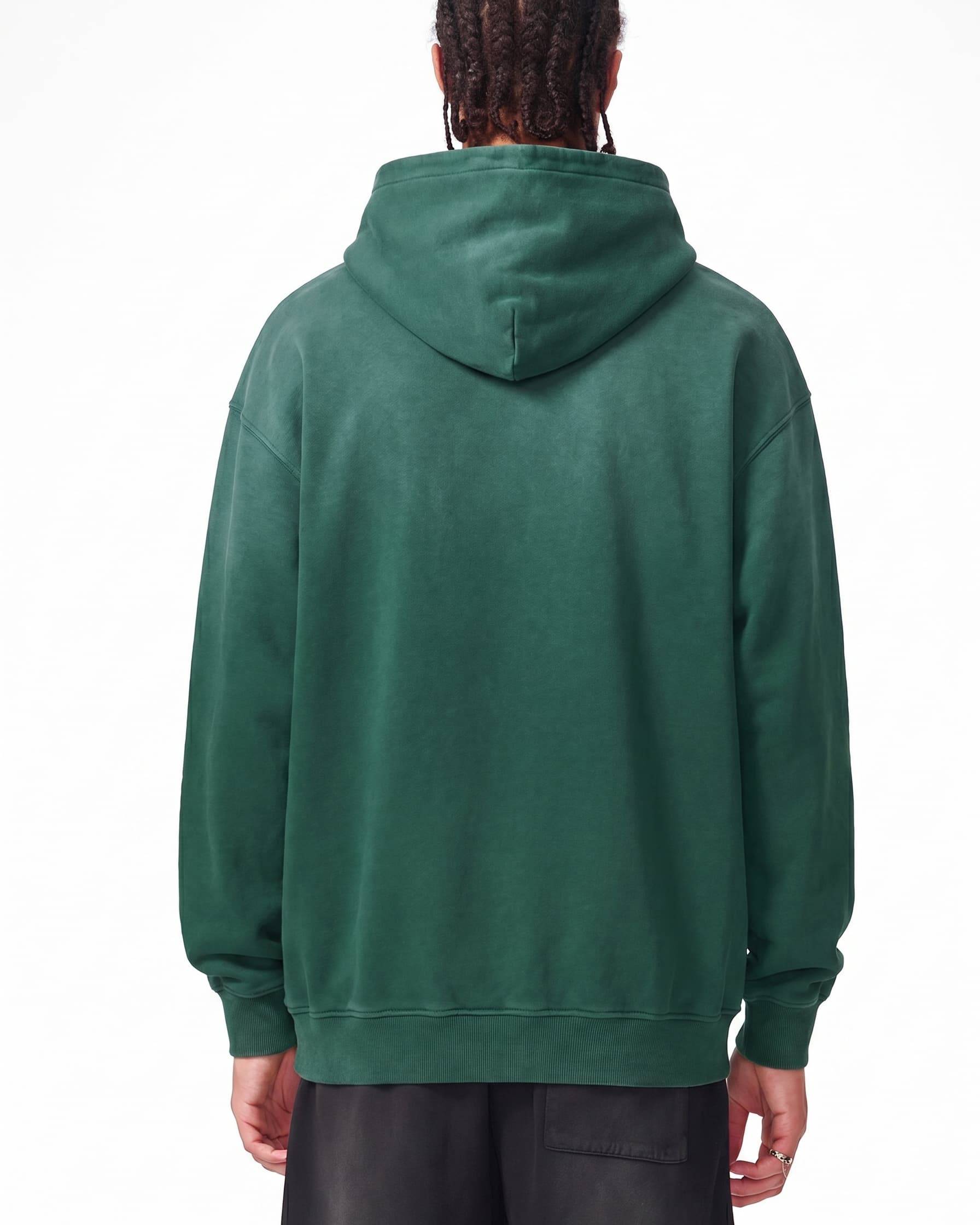 Sudadera con capucha descolorida