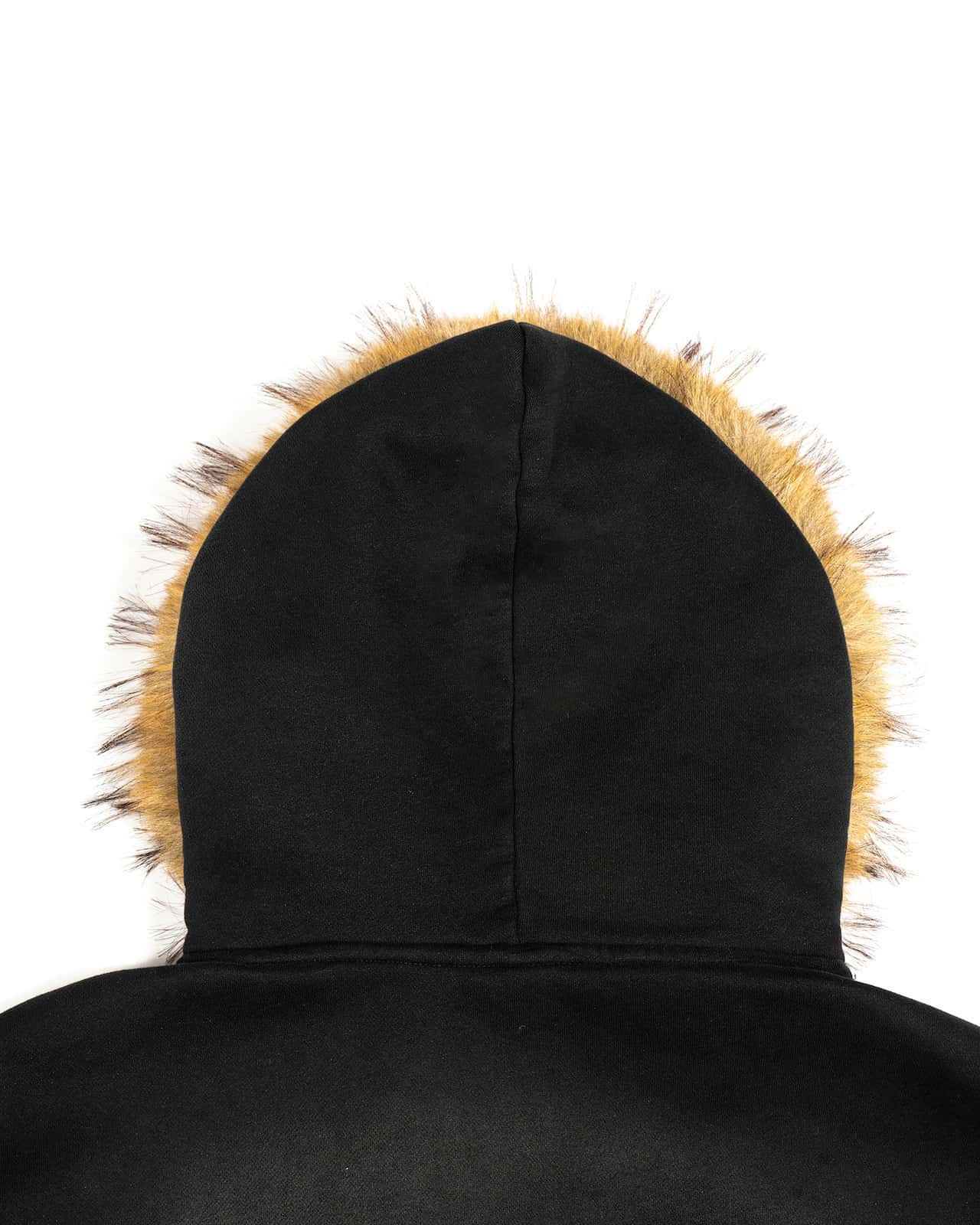 Sudadera con capucha y pelo