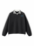 Sweatshirt mit Reverskragen