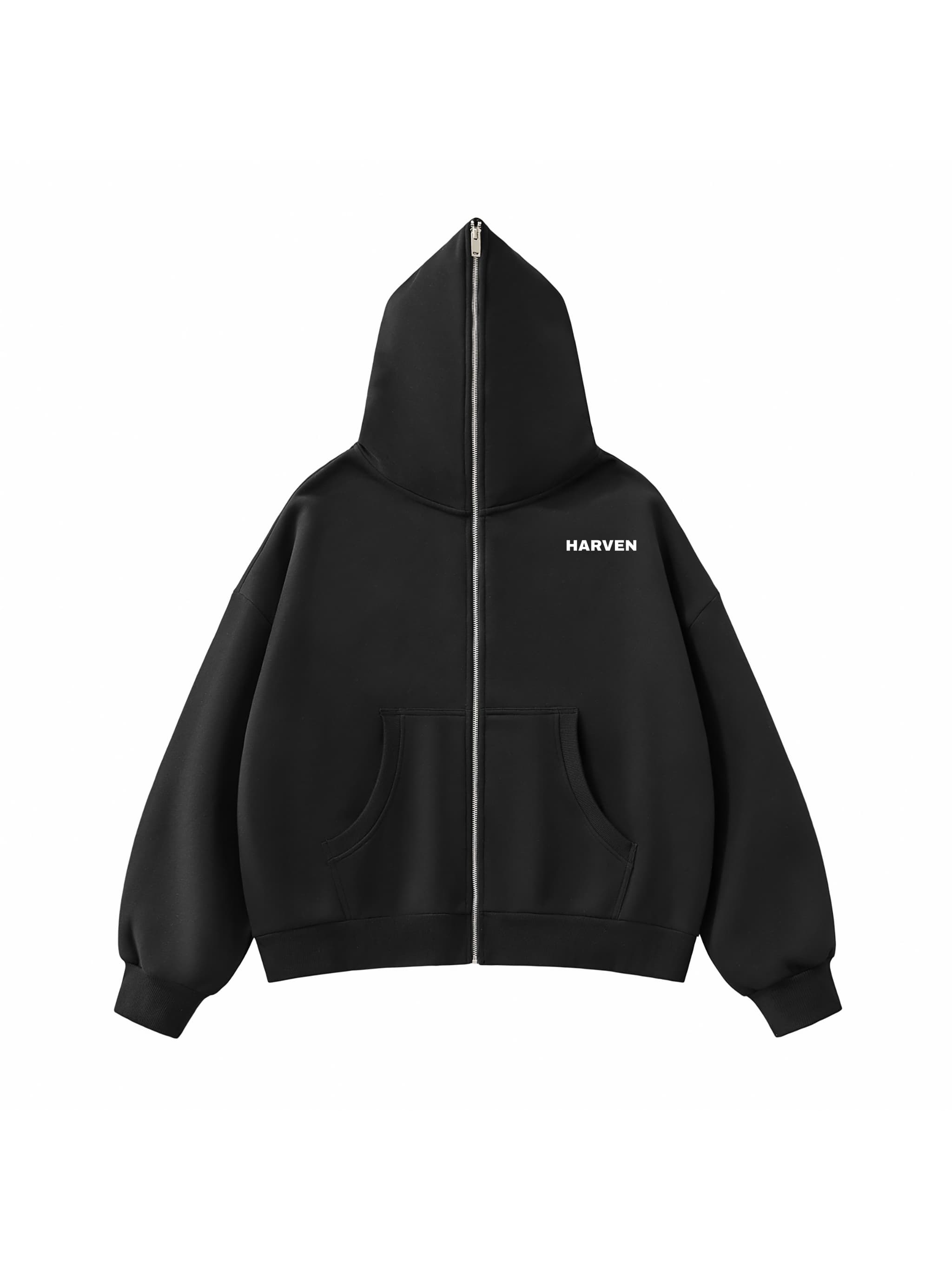 Sudadera con capucha y cremallera completa