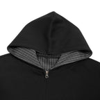 Plaid Zip Hoodie