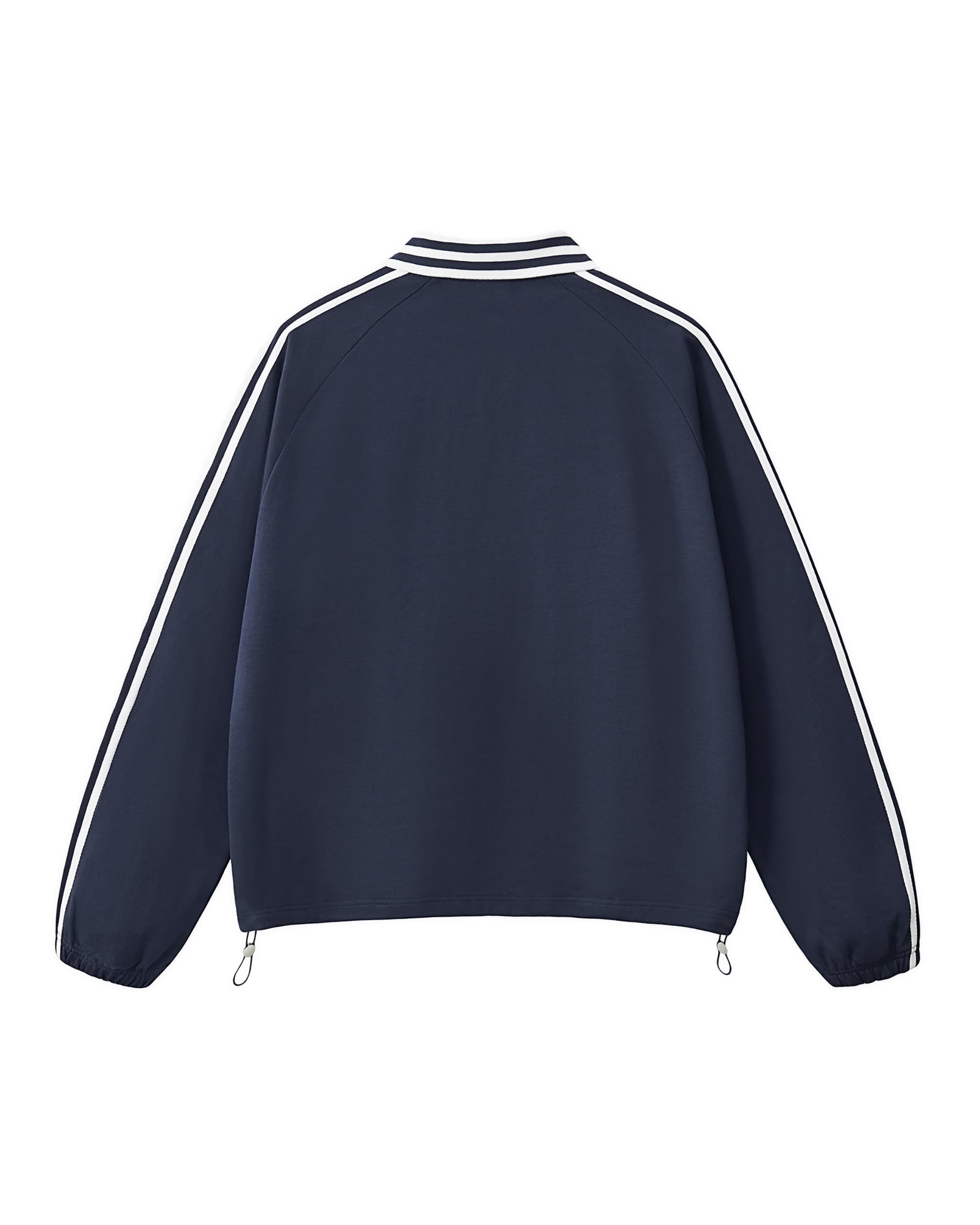 Sweatshirt mit Reverskragen