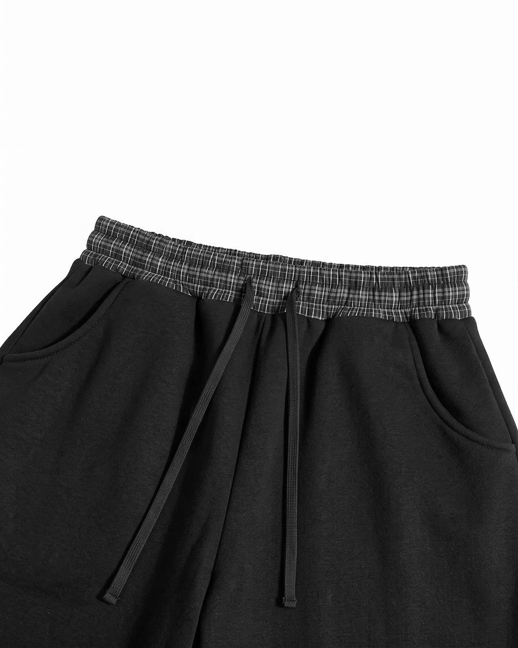 Karierte Barrel-Sweatpant