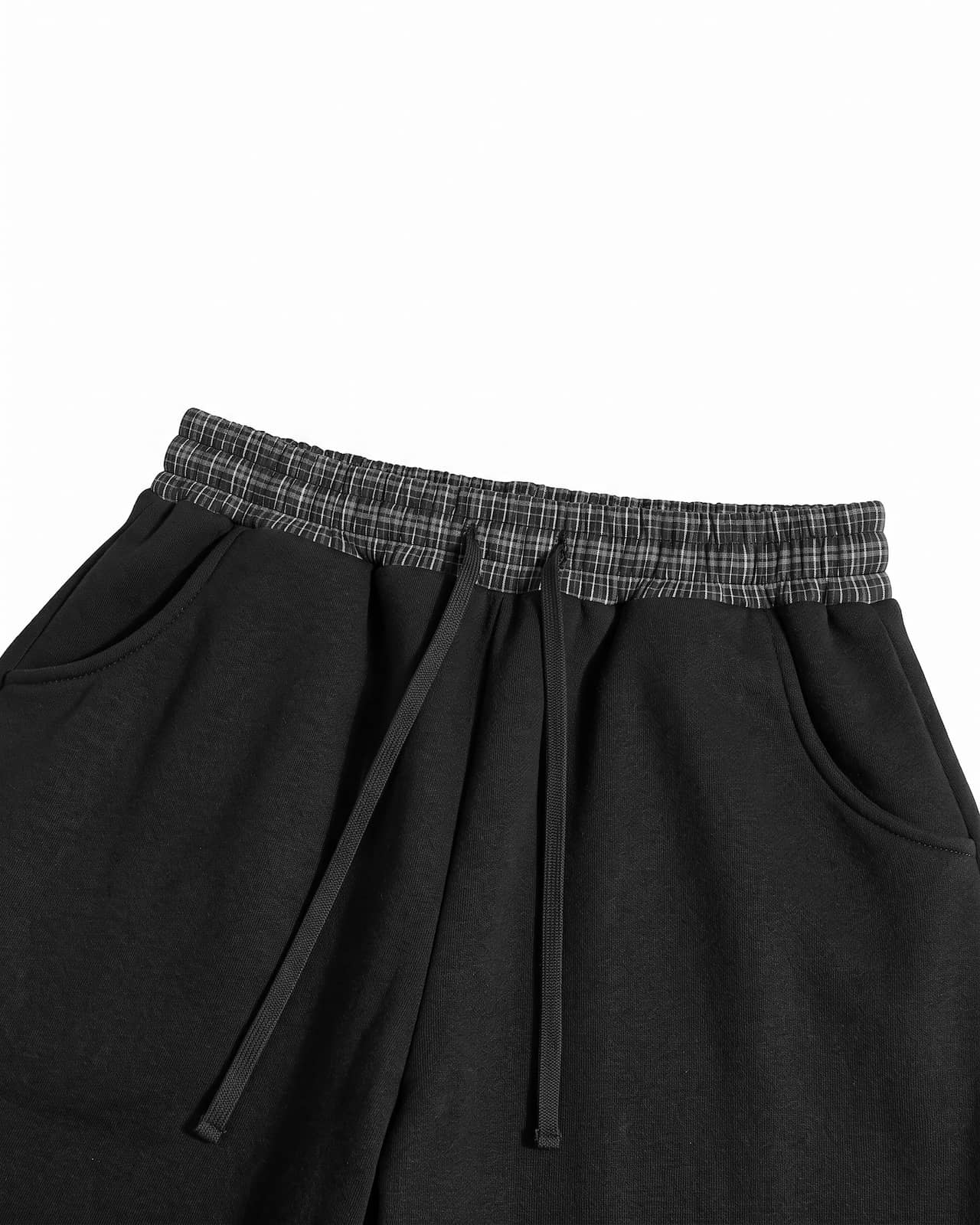 Karierte Barrel-Sweatpant
