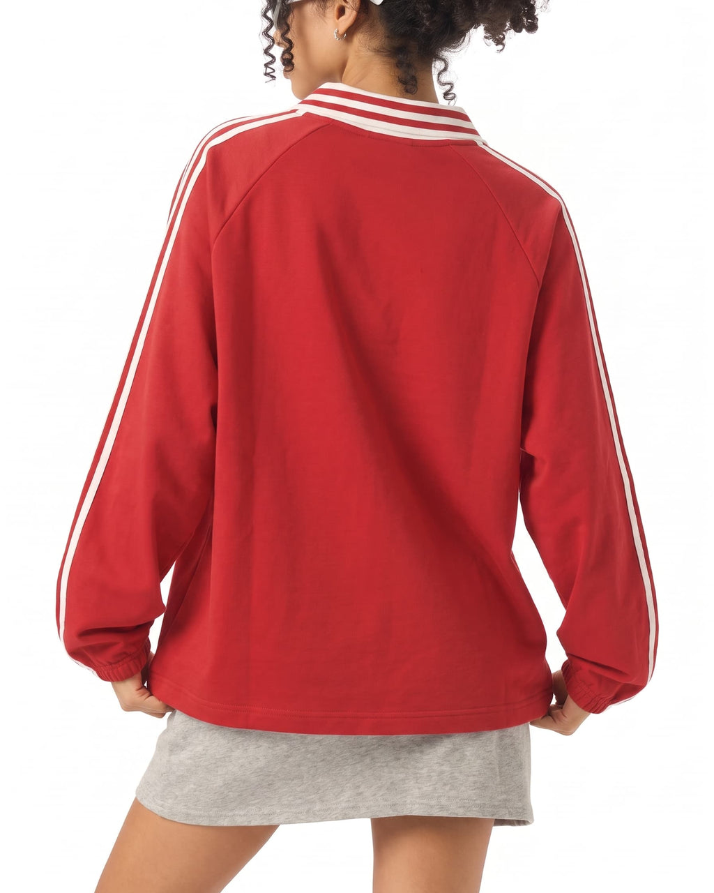 Sweatshirt mit Reverskragen