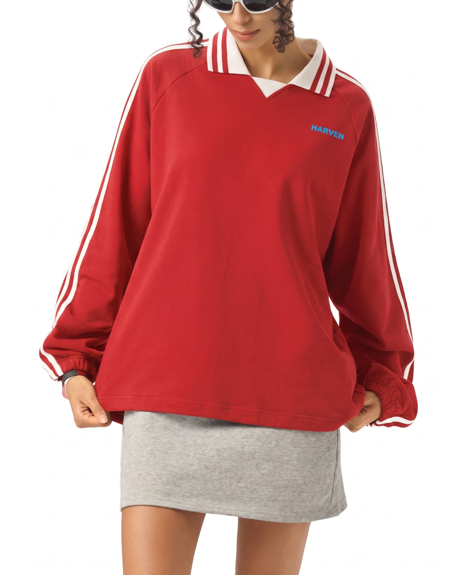 Lapel Sweatshirt